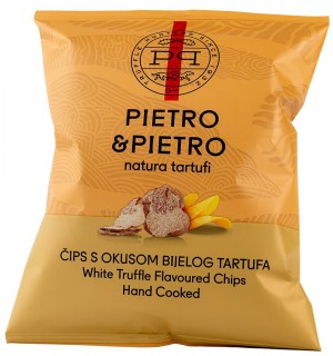 Patatine al gusto di tartufo bianco, Pietro & Pietro by Natura Tartufi
