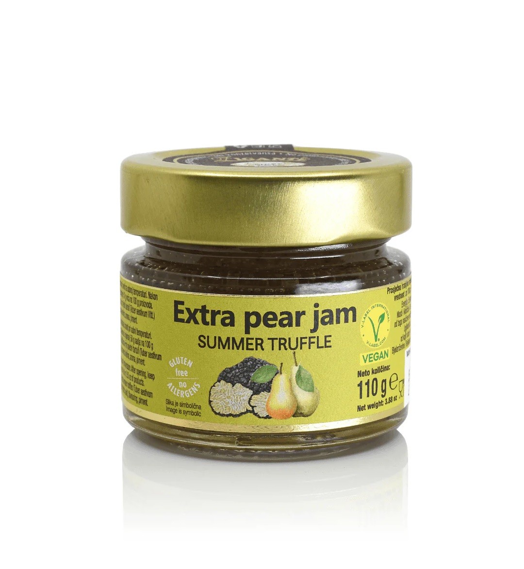 Confettura di pere aggiuntiva con tartufo nero, Zigante Tartufi