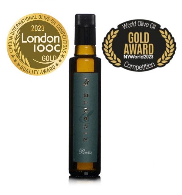 Ekstra djevičansko maslinovo ulje-Buža, Zigante Tartufi