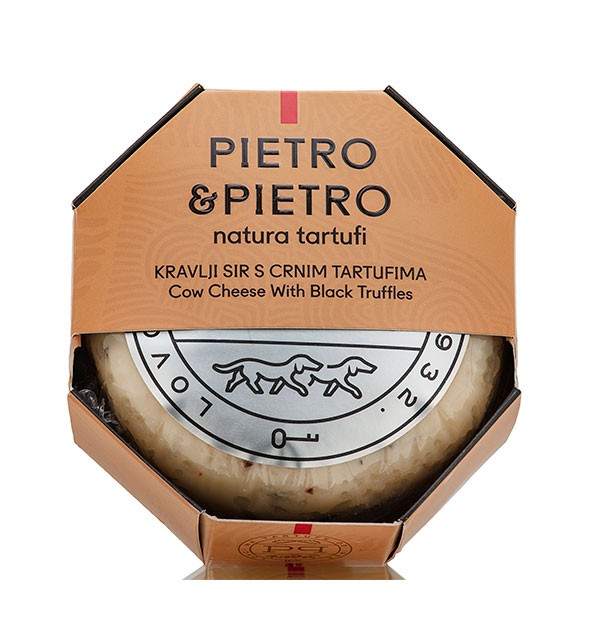 Formaggio di mucca al tartufo, Pietro & Pietro by Natura Tartufi