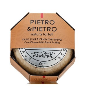 Cow cheese with truffles, Pietro & Pietro by Natura Tartufi
