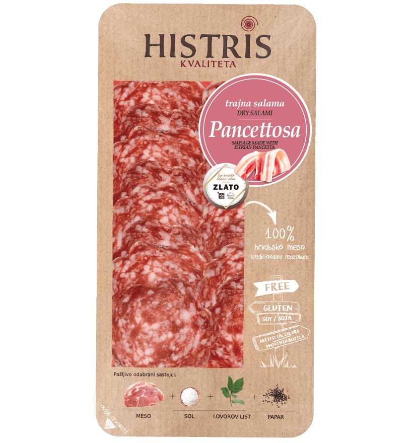 Salame Pancettosa - affettato, Histris