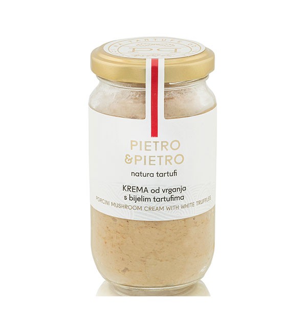 Crema ai porcini con tartufo bianco, Pietro & Pietro by Natura Tartufi