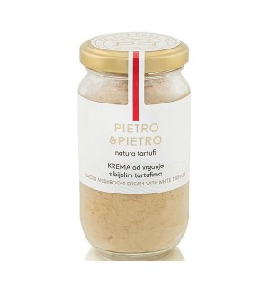 Crema ai porcini con tartufo bianco, Pietro & Pietro by Natura Tartufi

