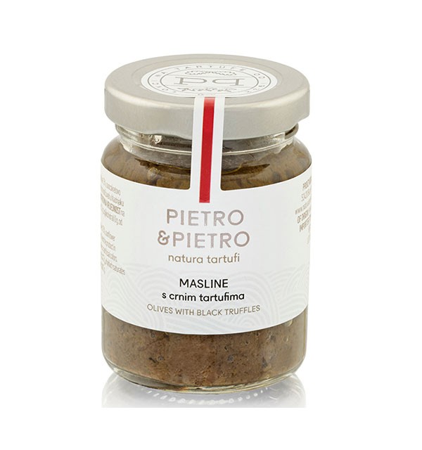 Olive con tartufo nero, Pietro & Pietro by Natura Tartufi
