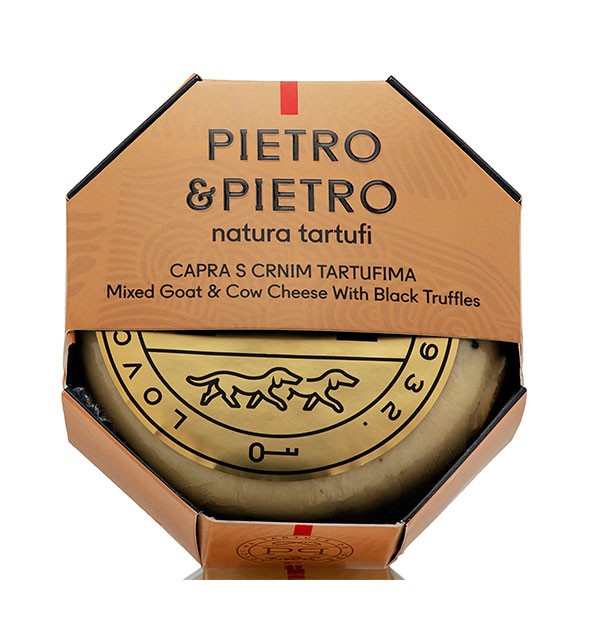 Capra - Goat cheese with truffles, Pietro & Pietro by Natura Tartufi
