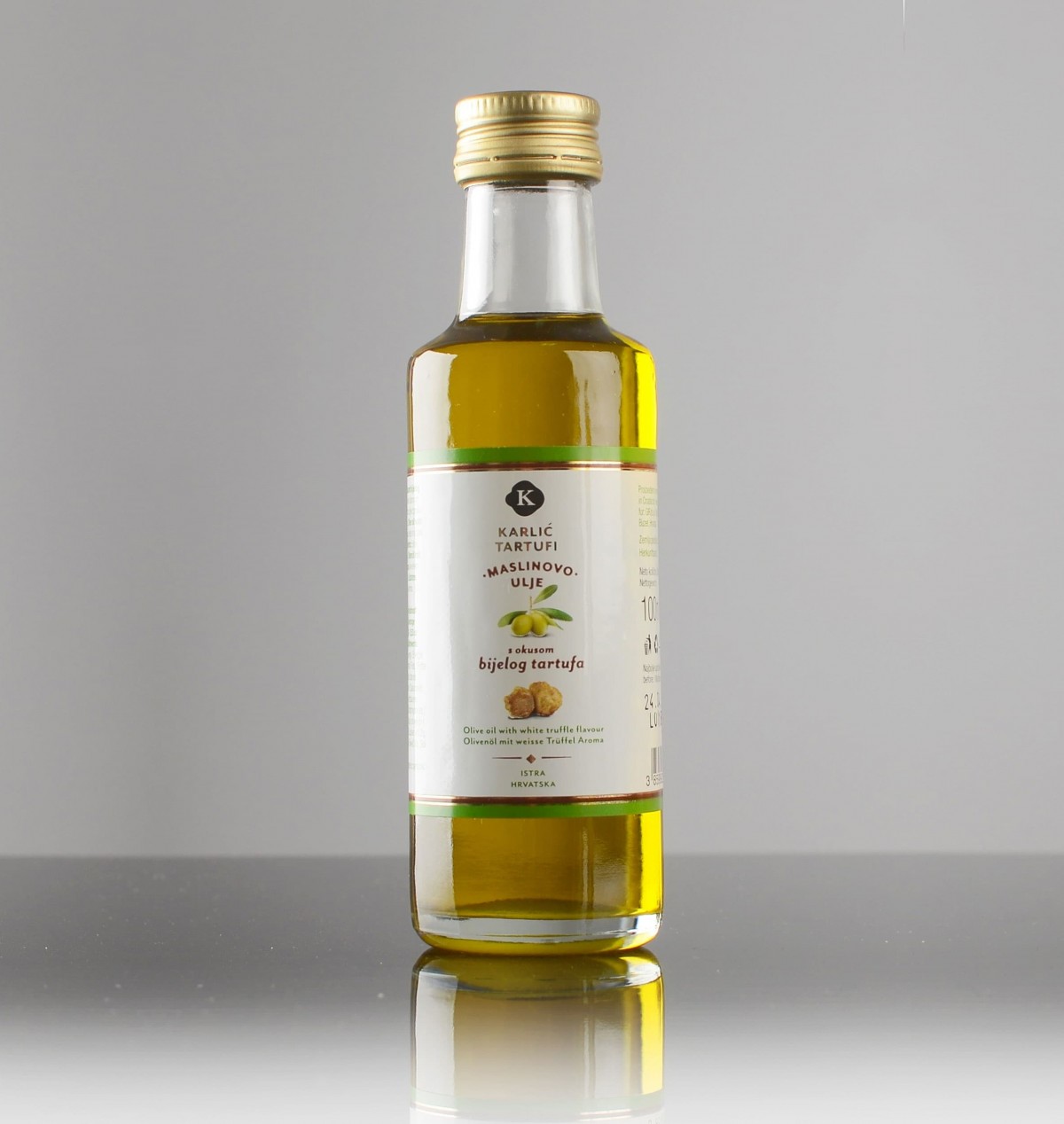 Olio d'oliva con aroma di tartufo bianco, Karlić Tartufi