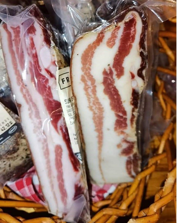 Pancetta stagionata, OPG Franjul
