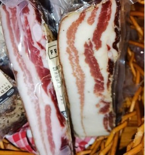 Pancetta stagionata, OPG Franjul