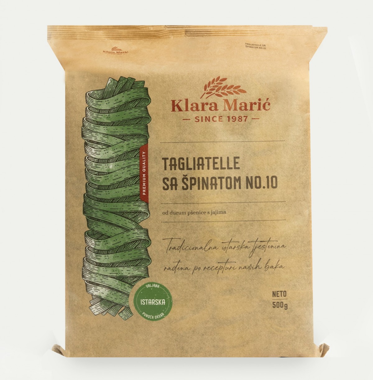 TAGLIATELLE SA ŠPINATOM No.10, Klara Marić