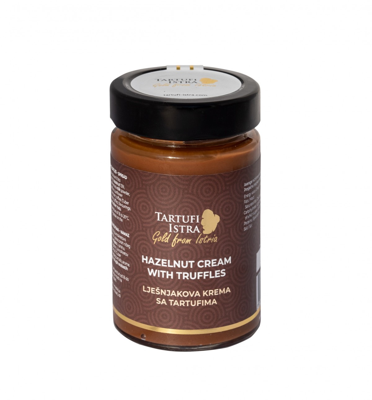 Crema di nocciole con tartufo - spalmabile, Tartufi Istra