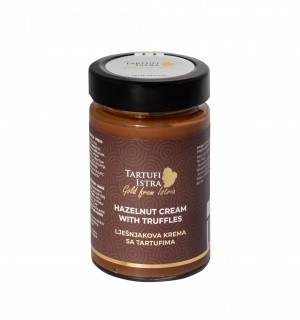 Crema di nocciole con tartufo - spalmabile, Tartufi Istra