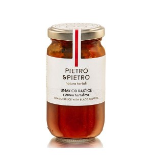 Salsa di pomodoro  con tartufo nero, 