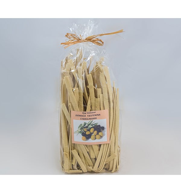 Pasta fatta in casa con olive, OPG Mario Vežnaver