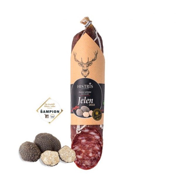 Deer salami with truffle, Histris