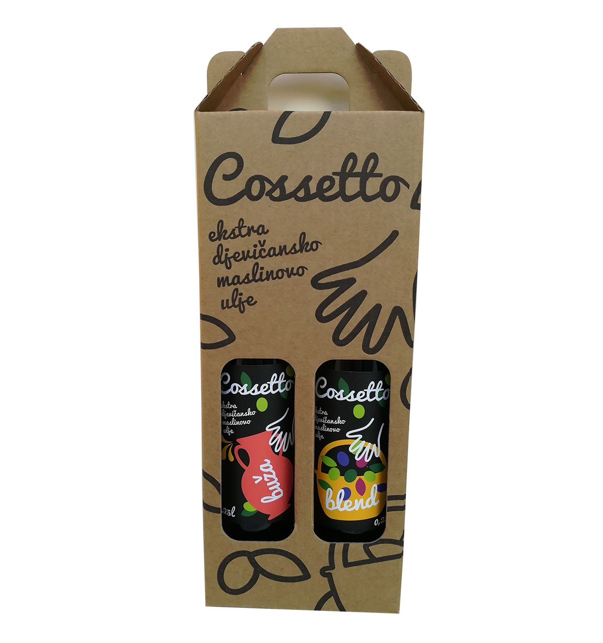 Geschenkpaket ( buža 0,25l & blend 0,25l ), OPG Cossetto