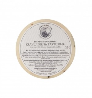 Formaggio vaccino con tartufo nero, Premium Tartufi d.o.o