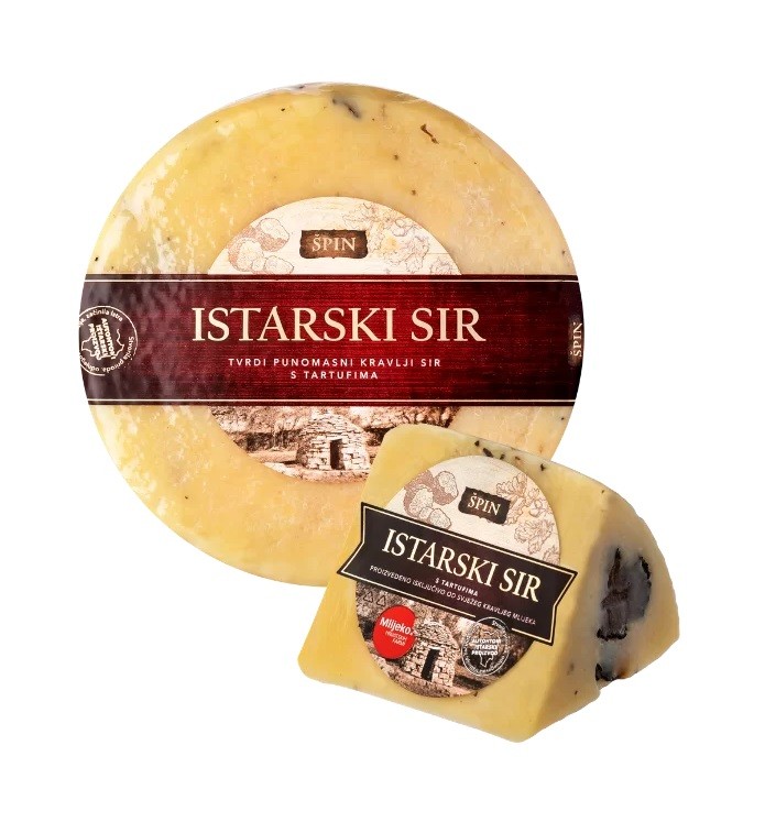 Špin Kuhkäse mit Trüffeln, Špin