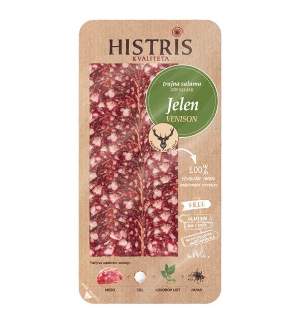 Hirschsalami, Histris