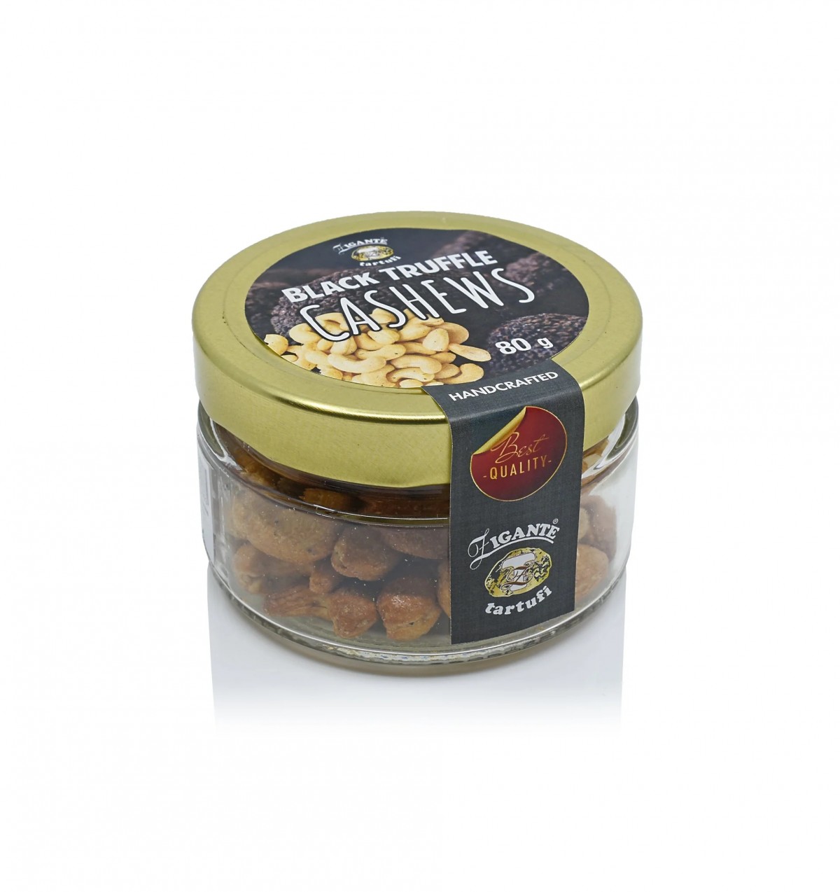 Black truffle CASHEW NUTS, Zigante Tartufi