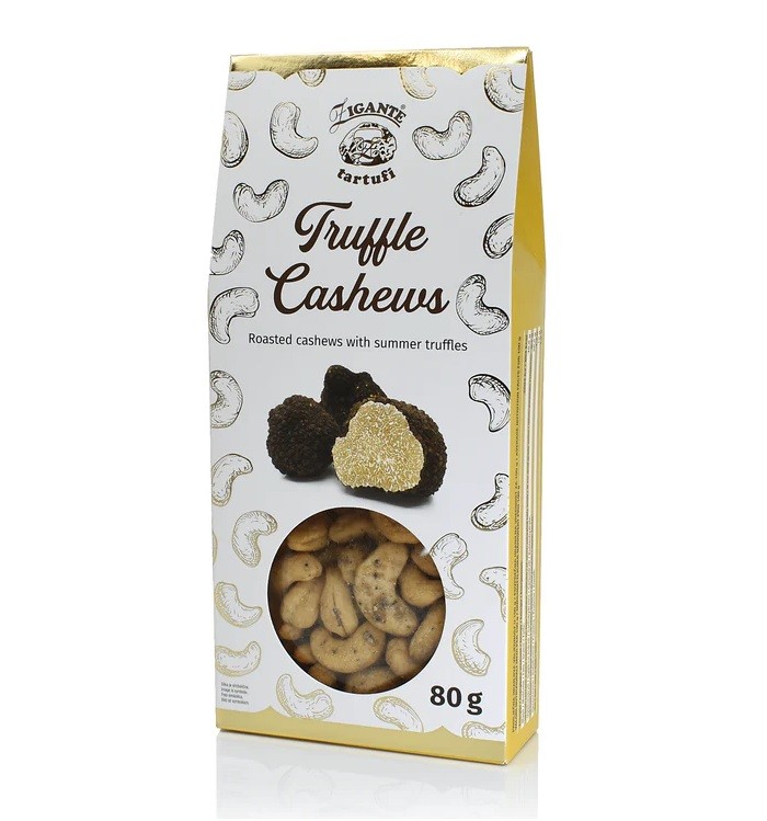 Black truffle CASHEW NUTS, Zigante Tartufi