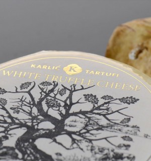 Formaggio di mucca al tartufo bianco, Karlić Tartufi