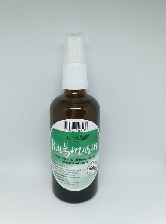 Rosemary Hydrolate (Rosmarinus officinalis) spray, Riva Essenze