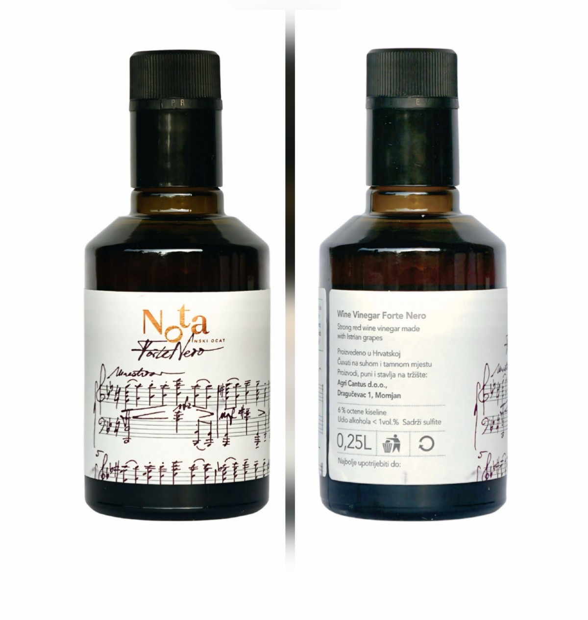 Forte Nero - Nota Red Wine Vinegar, Tenuta Tre Terre