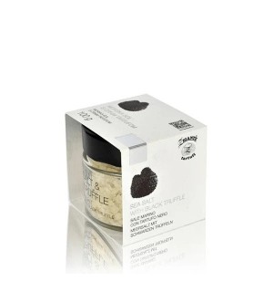 Salt with black truffles, 