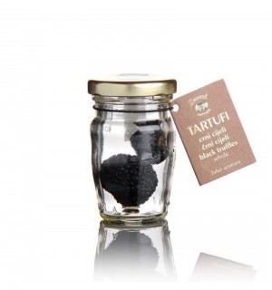 Whole black truffles, 