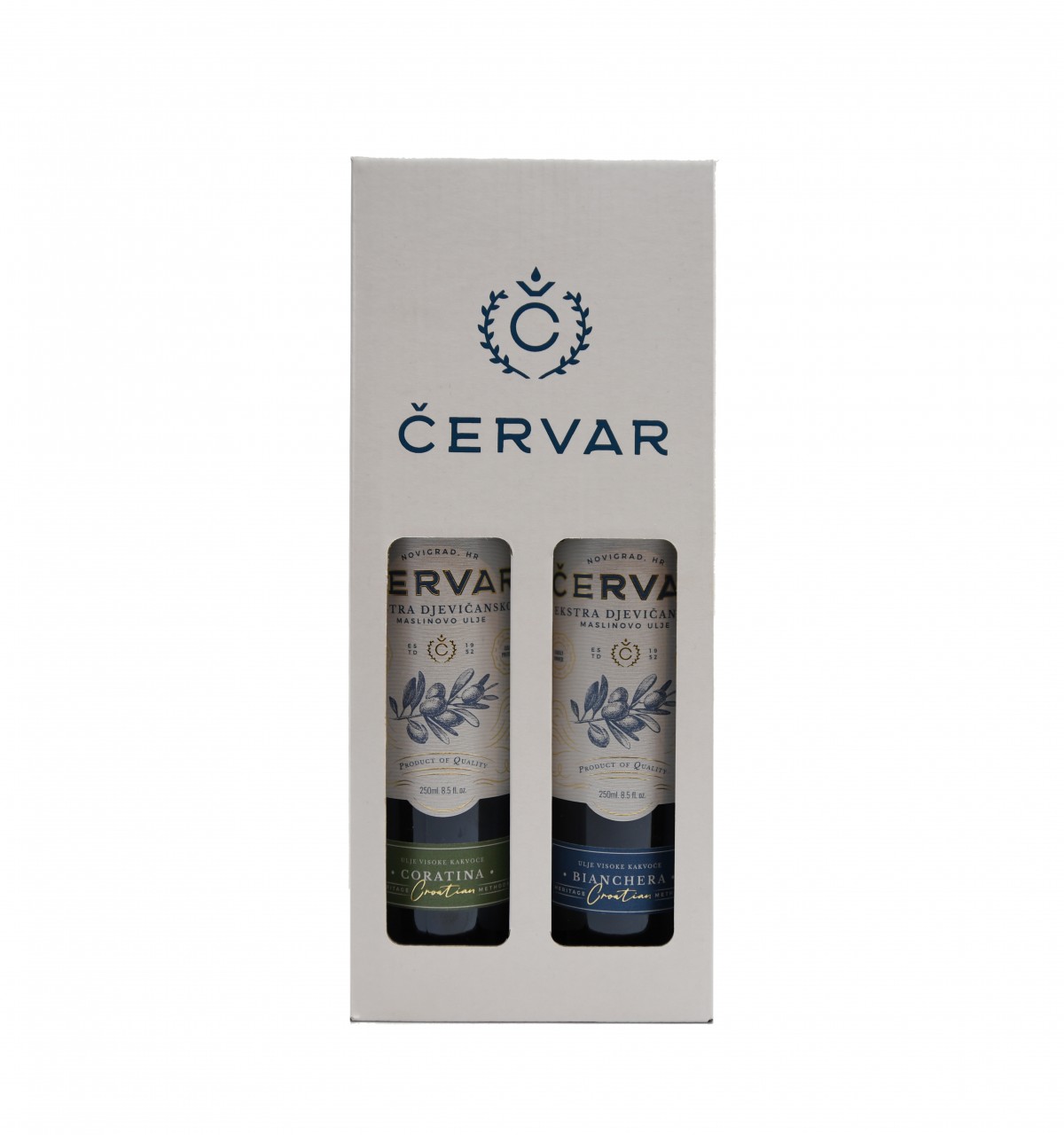 Geschenkpaket Bianchera + Coratina, z.o. Červar